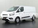 Ford Transit Custom Bestelbus L2 H1 2023 Diesel, Auto's, Ford, Zwart, Wit, Nieuw, Dealer onderhouden