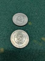 Mexico. 10 Pesos 1956. Hidalgo Grande (2 monedas) (Zonder