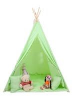 Tipi Tent | Groen Katoen 175g | Nieuw | Scherpe Prijs, Nieuw, Ophalen of Verzenden, 100 cm of meer, Hoogslaper of Stapelbed