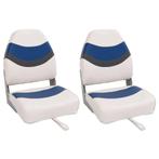 vidaXL Bootstoelen 2 st inklapbaar met hoge rugleuning, Watersport en Boten, Verzenden, Nieuw