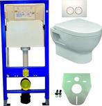 Geberit UP 100 + Mercurius wc + zitting + Delta 21 wit, Verzenden, Nieuw