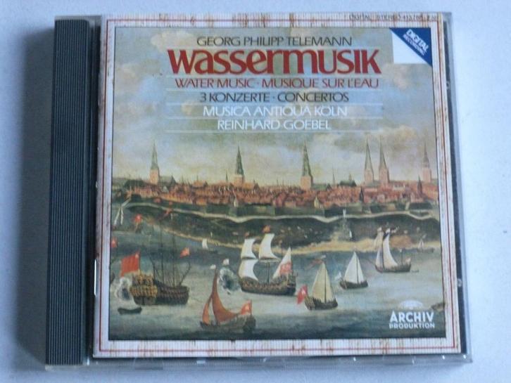 Telemann - Wassermusik / Reinhard Goebel, Cd's en Dvd's, Cd's | Klassiek, Zo goed als nieuw, Verzenden