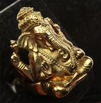 Prachtige boeddhistische ring - Guardian Ganesh - geluk en, Antiek en Kunst