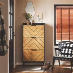 2dekans | Sobuy Schoenenkast - Zwart - 62x24x125 -, Huis en Inrichting, Woonaccessoires | Overige, Ophalen of Verzenden, Zo goed als nieuw