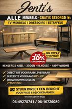 Industriële, moderne Meubels – Gratis Thuisbezorgd!, 100 tot 150 cm, Vijf personen of meer, Overige vormen, Metaal