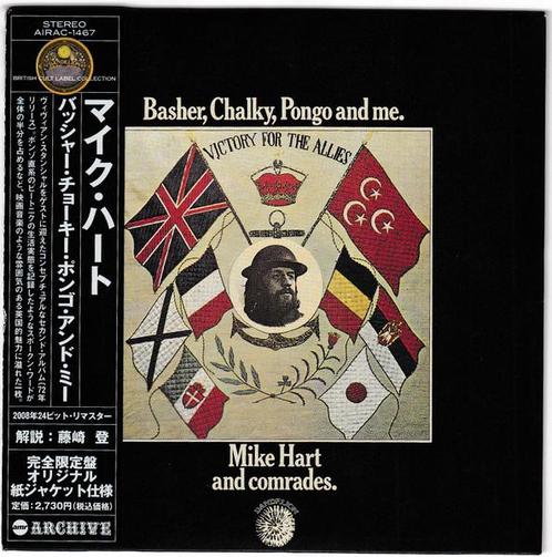 cd digi - Mike Hart And Comrades - Basher, Chalky, Pongo..., Cd's en Dvd's, Cd's | Rock, Zo goed als nieuw, Verzenden