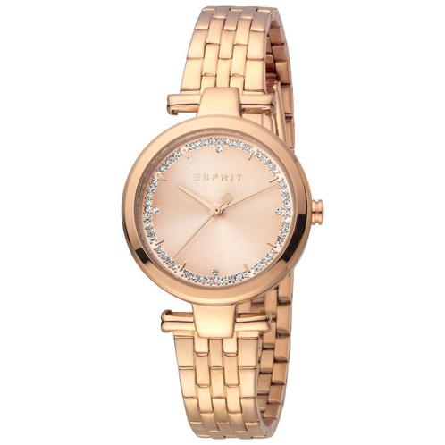 Esprit dames polshorloge ES1L203M0085 - 5ATM - roze goud, Sieraden, Tassen en Uiterlijk, Horloges | Heren