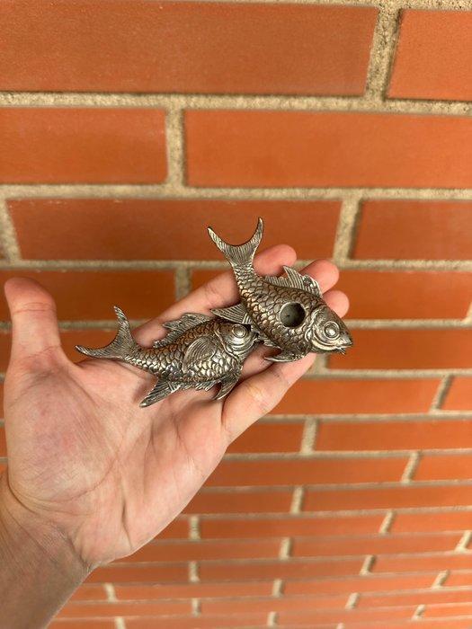 Figuur - Fish - Zilver, Antiek en Kunst, Antiek | Goud en Zilver