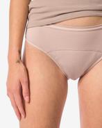HEMA Menstruatieslip katoen hoge absorptie beige, Kleding | Dames, Verzenden, Beige