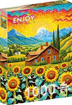 Sunflower House Puzzel (1000 stukjes) | Enjoy Puzzle -, Verzenden, Nieuw