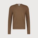-40% Blue Industry  Blue Industry Luxe gebreide crewneck |, Verzenden, Nieuw, Bruin
