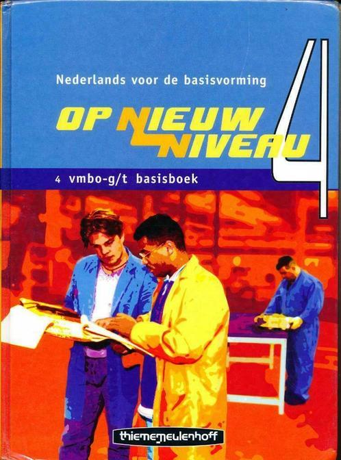 Op Nieuw Niveau 4 VMBO-G/T basisboek: bestel online, Boeken, Schoolboeken, Gelezen, VMBO, Nederlands, Ophalen of Verzenden