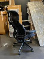 Bureaustoel met hoofdsteun - Humanscale Freedom - Zwart, Verzenden, Zwart, Zo goed als nieuw, Bureaustoel
