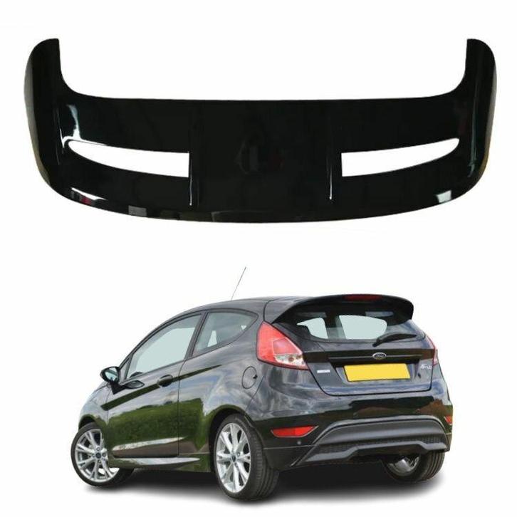 Dakspoiler Glans Zwart Ford Fiesta VI 2008-2014 PA101, Auto-onderdelen, Carrosserie en Plaatwerk, Nieuw, Ford, Achter