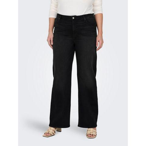 ONLY CARMAKOMA High-waist jeans CARWILLY HW WIDE JEANS, Kleding | Dames, Spijkerbroeken en Jeans, Nieuw, Verzenden
