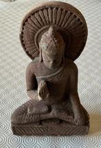 Figuur - Statuetta Buddha in pietra - Steen