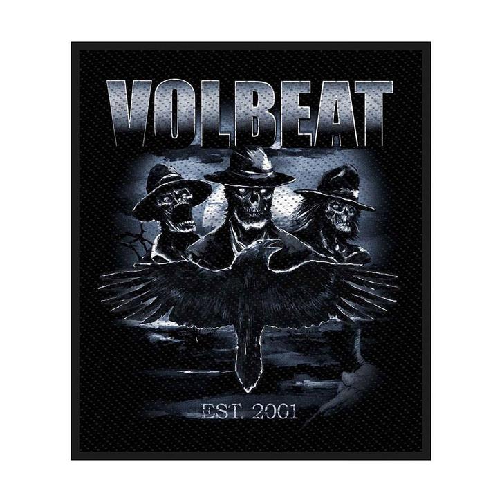 Volbeat - Outlaw Raven - patch fficiële merchandise, Verzamelen, Muziek, Artiesten en Beroemdheden, Kleding, Nieuw, Ophalen of Verzenden