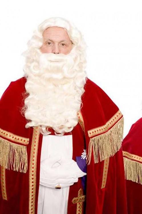 Baardstel P Sinterklaas Kanekalon, Diversen, Sinterklaas, Nieuw, Ophalen of Verzenden