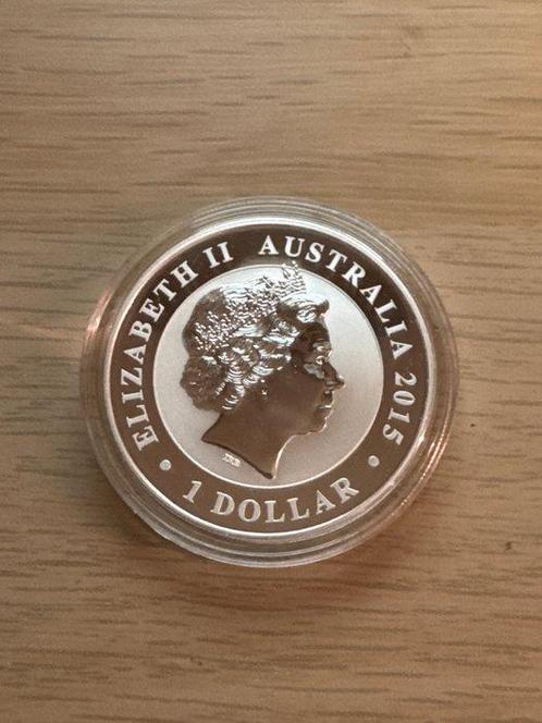 Australië. 1 Dollar 2015 - Kookaburra - 1 oz (.999) (Zonder, Postzegels en Munten, Munten | Europa | Niet-Euromunten