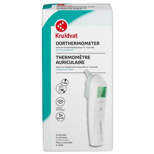 Kruidvat Oorthermometer, Sport en Fitness, Gezondheidsproducten en Wellness, Nieuw, Verzenden