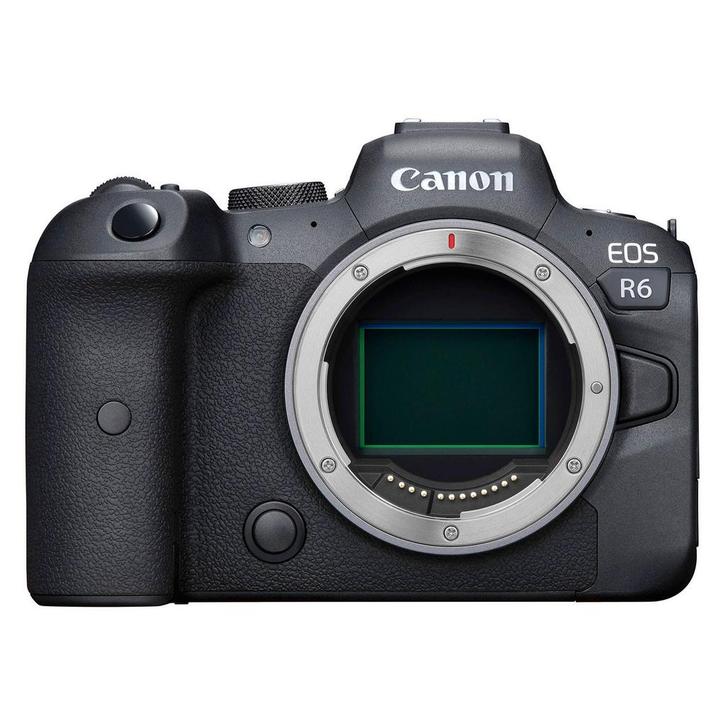 Canon EOS R6 systeemcamera Body Zwart - Tweedehands, Audio, Tv en Foto, Fotocamera's Digitaal, Gebruikt, Canon, Verzenden