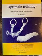 Optimale training. Sportfysilogische trainingsleer, Boeken, Verzenden, Gelezen, J. Weineck