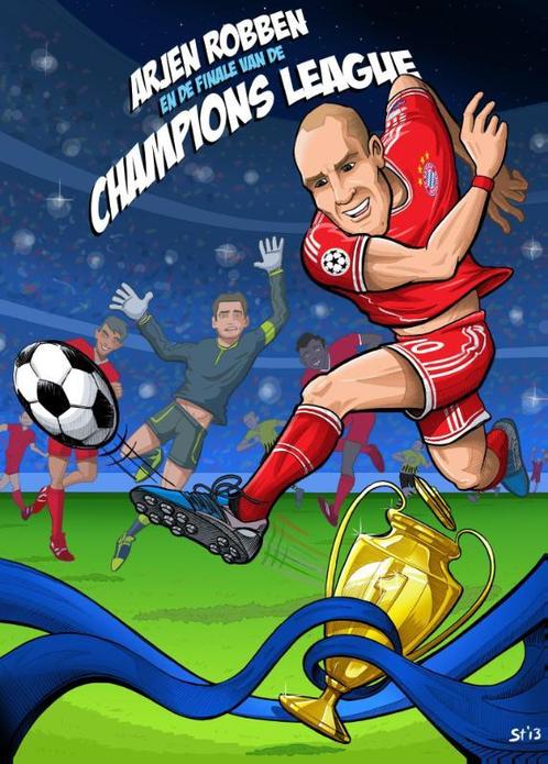 Arjen Robben en de finale van de Champions League, Boeken, Kinderboeken | Jeugd | onder 10 jaar, Gelezen, Verzenden