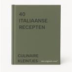 40 ITALIAANSE RECEPTEN 9789065906106 CULINAIRE KLEINTJES, Boeken, Kookboeken, Verzenden, Gelezen, CULINAIRE KLEINTJES