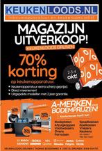 OUTLETAPPARATUUR UITVERKOOP DRUNEN!!, Ophalen, Nieuw