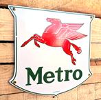 Enamel Pegasus Metro emaille bord, Verzamelen, Verzenden, Nieuw