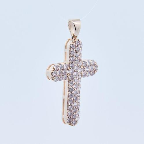 Zonder Minimumprijs - Hanger 14 kt. - 1.10ct. tw. Diamant, Sieraden, Tassen en Uiterlijk, Antieke sieraden