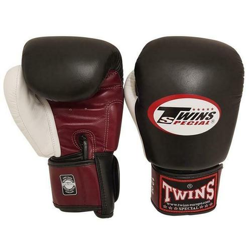 TWINS Bokshandschoenen Black/Wine Red/White, Sport en Fitness, Vechtsporten en Zelfverdediging, Nieuw, Ophalen of Verzenden