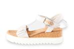 Toms Sandalen in maat 39 Beige | 10% extra korting, Verzenden, Beige, Sandalen of Muiltjes, Zo goed als nieuw