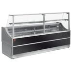 Gekoelde uitstaltoonbank - Neutrale versie rechte ruiten 90°, Verzenden, Nieuw in verpakking, Koelen en Vriezen