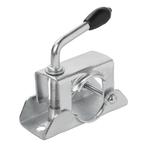 ProPlus Klem voor neuswielen of steunpoten - staal - zilv..., Ophalen of Verzenden, Nieuw