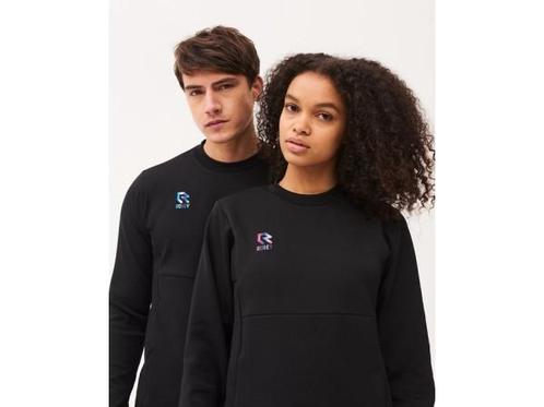 Veiling - Black Off Pitch Cotton Crewneck Sweater RS3015 900, Kleding | Dames, Truien en Vesten