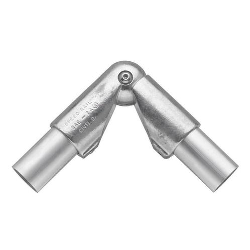 Buiskoppeling Kniestuk Ø 48 mm Aluminium, Doe-het-zelf en Verbouw, IJzerwaren en Bevestigingsmiddelen, Nieuw, Verzenden