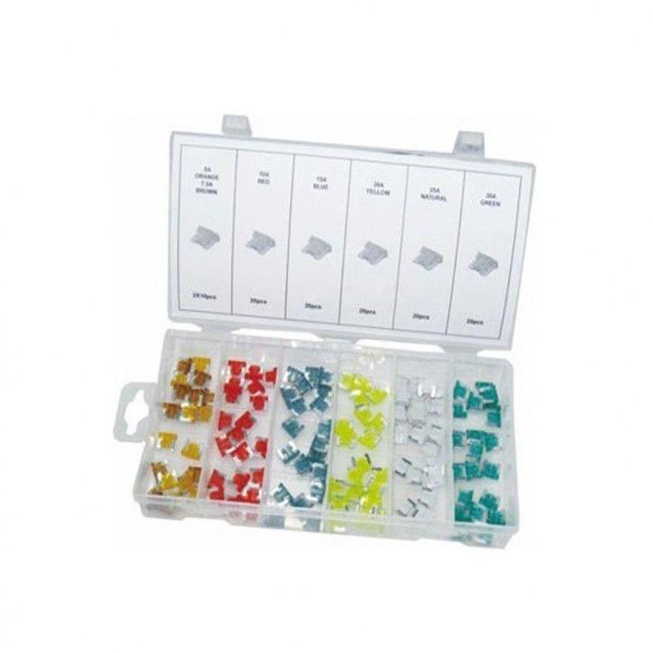 Micro SteekZekeringen Assortiment 120.dlg, Doe-het-zelf en Verbouw, Kratten en Dozen, Nieuw, Verzenden