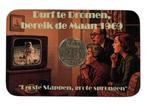Nederland. Juliana. 25 Cents 1969 Coincard Durf te dromen,