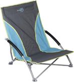Bo-Camp Beach Chair Compact vouwstoel - Blauw/grijs, Caravans en Kamperen, Kampeeraccessoires, Nieuw