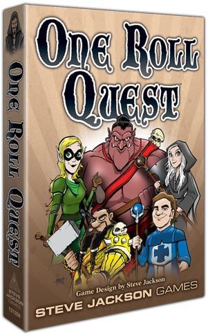 One Roll Quest (2nd Edition) | Steve Jackson Games -, Hobby en Vrije tijd, Gezelschapsspellen | Kaartspellen, Nieuw, Verzenden
