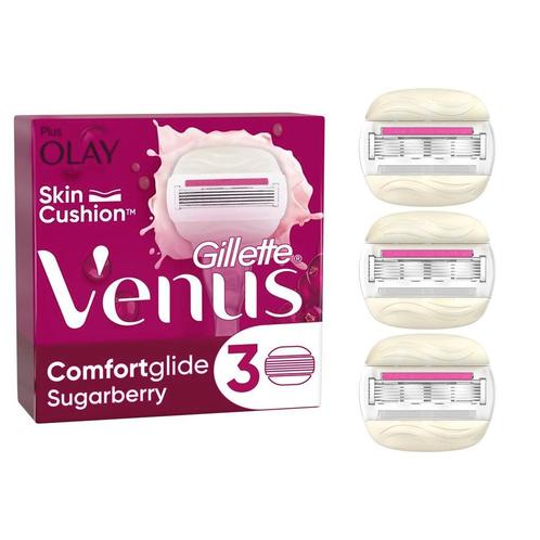 Gillette Venus ComfortGlide Sugarberry Scheermesjes, Witgoed en Apparatuur, Persoonlijke-verzorgingsapparatuur, Nieuw, Verzenden