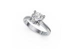 Zonder Minimumprijs - Ring - 14 karaat Witgoud - 2.58ct. tw., Nieuw