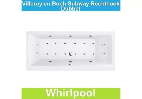 Ligbad Villeroy & Boch Subway 190x90 cm Balboa Whirlpool, Doe-het-zelf en Verbouw, Sanitair, Ophalen of Verzenden
