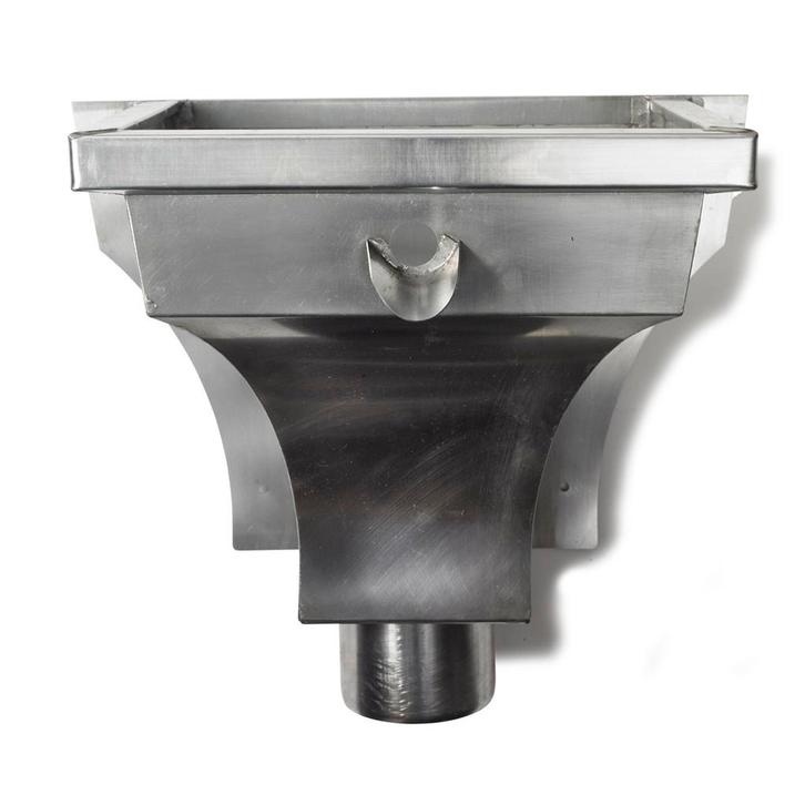 RHEINZINK Vergaarbak Den Bosch walsblank 80mm, Doe-het-zelf en Verbouw, Buizen en Afvoer, Ophalen of Verzenden