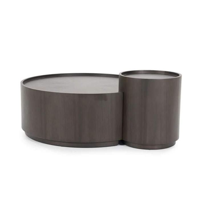 Salontafel Max - 40cm / 90cm - Bruin - 96246 - salontafel, Huis en Inrichting, Tafels | Salontafels, Nieuw, Overige materialen