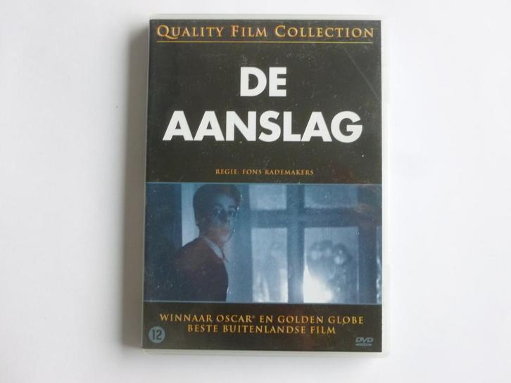 De Aanslag - Fons Rademakers (DVD), Cd's en Dvd's, Dvd's | Filmhuis, Zo goed als nieuw, Verzenden