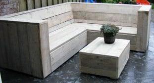 Steigerhoutbeits - White Wash - 5 liter, Doe-het-zelf en Verbouw, Verf, Beits en Lak, Beits, Wit, Nieuw, 5 tot 10 liter, Ophalen of Verzenden