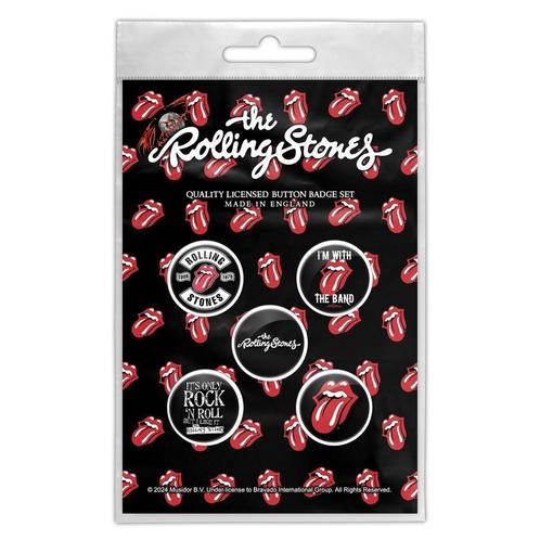 The Rolling Stones - Tongue - button - officiële merchandise, Verzamelen, Muziek, Artiesten en Beroemdheden, Kleding, Nieuw, Ophalen of Verzenden