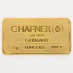 5 gram - Goud .999 - C.Hafner, Postzegels en Munten, Edelmetalen en Baren